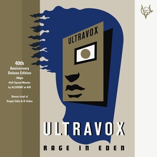 Rage In Eden: 40th Anniversary Deluxe Edition - Ultravox - Musiikki - CHRYSALIS - 5060516098057 - perjantai 30. syyskuuta 2022