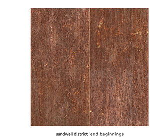 Cover for Sandwell District · End Beginnings (CD) (2025)