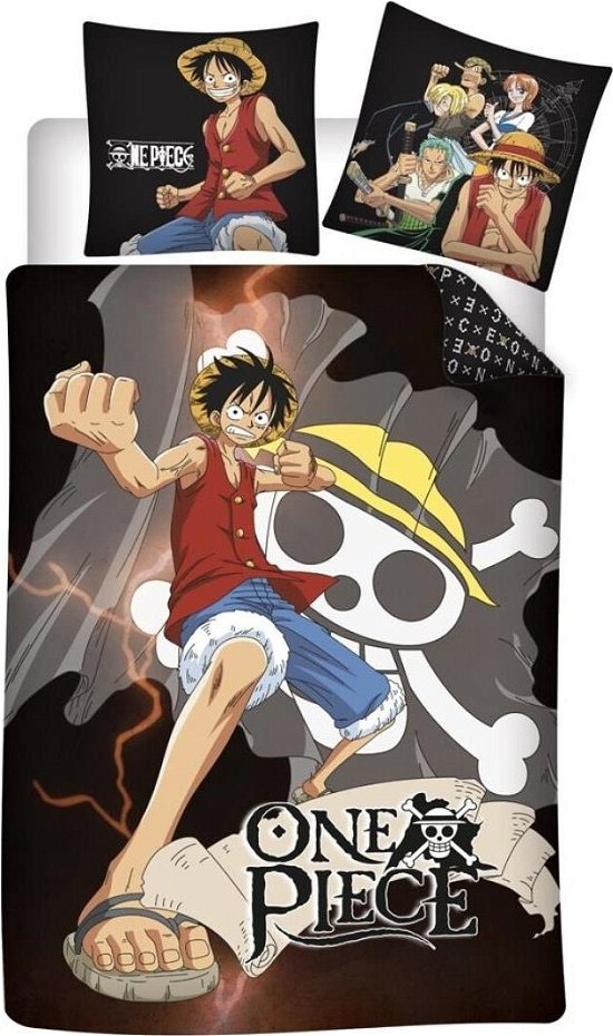 Cover for One Piece · ONE PIECE - Luffy - Duvet Cover 140x200cm - 100% (Spielzeug)