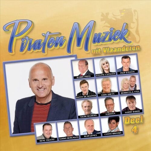 Cover for Piratenmuziek Uit Vlaanderen 4 (CD) (2021)