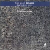 Cover for Therese Malengreau · Jean-Marie Simonis Piano Work (CD) (2002)