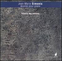 Jean-Marie Simonis Piano Work - Therese Malengreau - Muzyka - OUTHERE / CYPRES - 5412217046057 - 2002