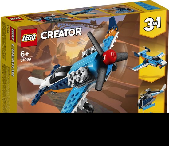 Lego: 31099 - Creator - Aereo A Elica - Lego - Merchandise - Lego - 5702016616057 - 8. september 2021
