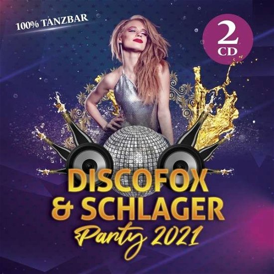 Cover for Various Artists · Discofox &amp; Schlager Party 2021 (CD) (2021)