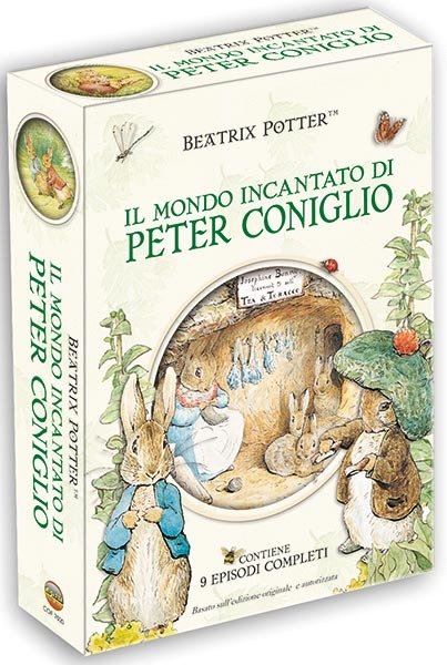 Cover for Cartoni Animati · Il mondo incantato di Peter Coniglio (DVD)