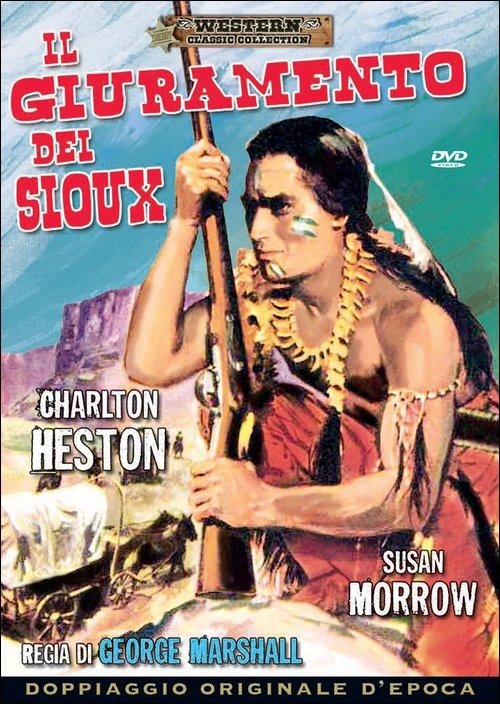 Cover for Charlton Heston · Giuramento Dei Sioux (Il) (DVD)