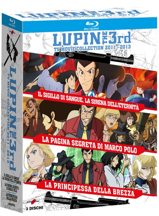 Cover for Animazione Giapponese · Lupin Iii - Tv Movie Collection ''2011 - 2013'' (Box 3 Br) (Blu-Ray)