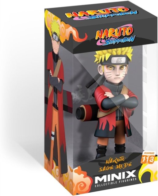 Cover for Naruto · NARUTO - Naruto with cape - Figure Minix # 12cm (Leketøy) (2024)
