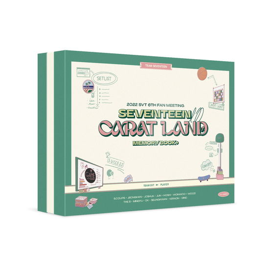 In Carat Land - Memory Book & DVD - Seventeen - Musiikki - PLEDIS ENT. - 8809375125057 - perjantai 10. maaliskuuta 2023