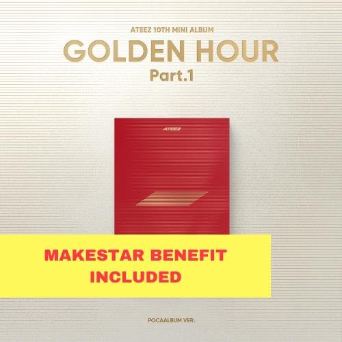 Cover for ATEEZ · Golden Hour pt.1 (Digital Code + Merch) [Poca Digital + Pre-order Card edition] (2024)