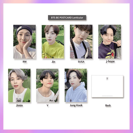 Cover for BTS · Be Postcard Lenticular (MERCH) [Remastered edition] (2023)