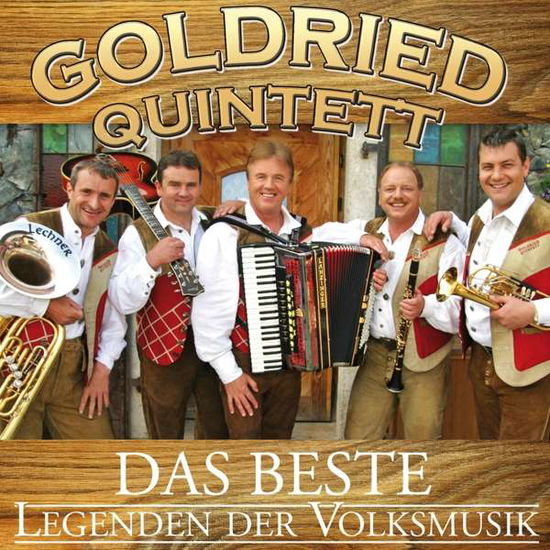 Cover for Goldried Quintett · Das Beste - Legenden Der Volksmusik (CD) (2016)