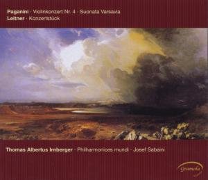 Cover for Paganini / Irnberger / Philharmonices Mundi · Violin Concerto 4 (CD) (2009)