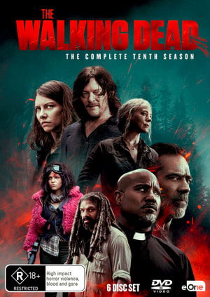 Cover for The Walking Dead: Season 10 (DVD) (2021)