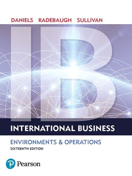 Cover for John Daniels · International Business (Hardcover Book) [16 Rev edition] (2017)