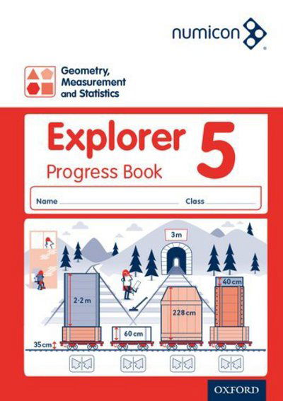 Cover for Andrew Jeffrey · Numicon: Geometry Measurement and Statistics 5 Explorer Progress Book - Numicon (Paperback Book) (2015)