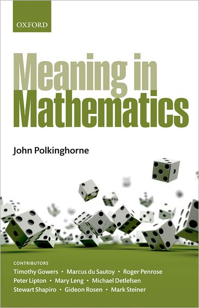 Cover for John Polkinghorne · Meaning in Mathematics (Hardcover Book) (2011)