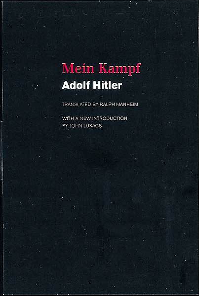 Cover for Adolf Hitler · Mein Kampf (Gebundenes Buch) [20th edition] (1998)