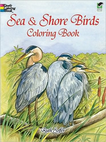 Cover for Soffer Soffer · Sea Shore Birds - Dover Nature Coloring Book (Paperback Bog) (2003)