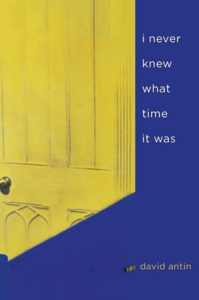 Cover for David Antin · I Never Knew What Time It Was (Paperback Book) (2005)