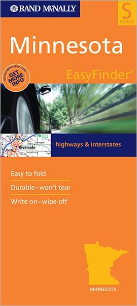 Cover for Rand Mcnally · Rand Mcnally Easy to Fold: Minnesota (Laminated) (Map) [Map edition] (2016)