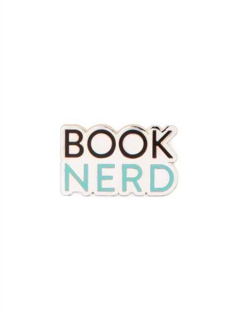 Cover for Out of Print · Book Nerd Enamel Pin (MERCH) (2018)