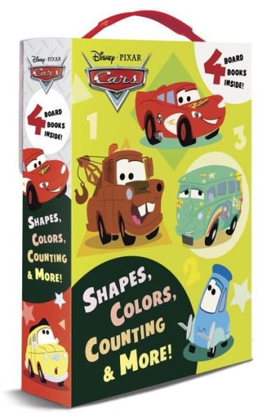 Cover for Rh Disney · Shapes, Colors, Counting &amp; More! (Disney / Pixar Cars) (Friendship Box) (Board book) [Box Brdbk edition] (2013)