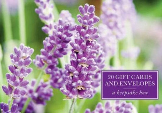 Cover for Peony Press · Tin Box of 20 Gift Cards and Envelopes: Lavender (Flashcards) (2012)