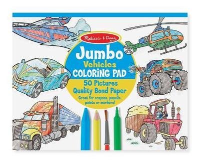 Cover for Melissa &amp; Doug · Jumbo Coloring Pad - Vehicles (N/A) (2012)