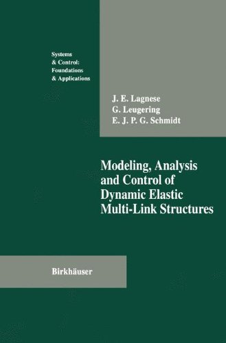 Cover for E.j.p.g. Schmidt · Modeling, Analysis and Control of Dynamic Elastic Multi-link Structures (Systems &amp; Control: Foundations &amp; Applications) (Innbunden bok) (1994)