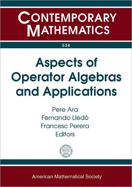 Cover for Uimp-rsme Santal[ Summer School (2008 Universidad Internadional Menndez Pelayo) · Aspects of Operator Algebras and Applications - Contemporary Mathematics (Paperback Bog) (2011)