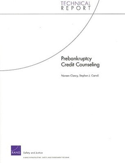 Cover for Noreen Clancy · Prebankruptcy Credit Counseling (Pocketbok) (2007)