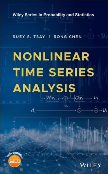 Cover for Tsay, Ruey S. (University of Chicago, IL, USA) · Nonlinear Time Series Analysis - Wiley Series in Probability and Statistics (Hardcover bog) (2018)