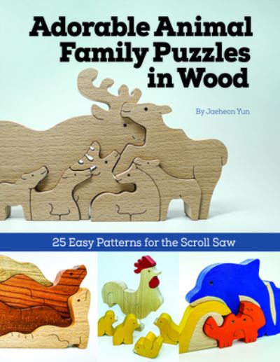 Cover for Jaeheon Yun · Adorable Animal Family Puzzles in Wood (Paperback Book) (2021)