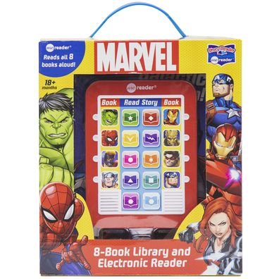 Cover for PI Kids · Marvel: Me Reader 8-Book Library and Electronic Reader Sound Book Set (Book) (2020)