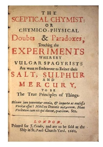 Cover for Robert Boyle · The Sceptical Chymist (Taschenbuch) (2016)