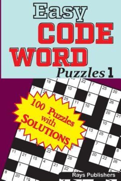 Cover for Rays Publishers · Easy Code Word Puzzles (Paperback Book) (2017)