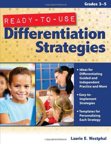 Cover for Laurie E. Westphal · Ready-to-Use Differentiation Strategies: Grades 3-5 (Paperback Book) (2011)