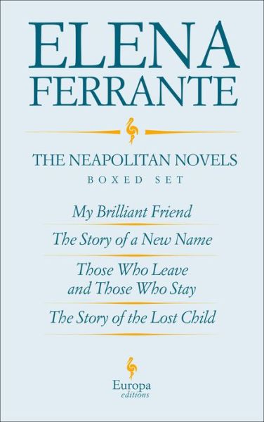 The Neapolitan Novels Boxed Set - Elena Ferrante - Bøger - Europa Editions - 9781609455057 - 13. november 2018