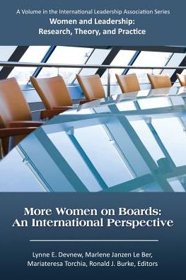 Cover for More Women on Boards: An International Perspective - Women and Leadership: Research, Theory, and Practice (Paperback Book) (2018)