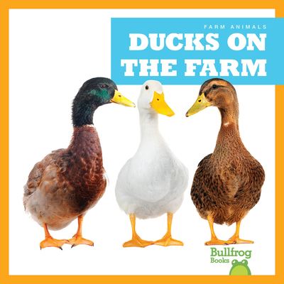 Cover for Bizzy Harris · Ducks on the Farm (Hardcover Book) (2021)