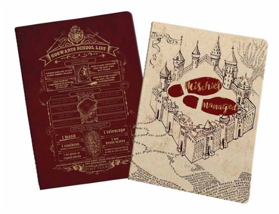 Cover for Insight Editions · Harry Potter: Welcome To Hogwarts Traveler's Notebook Set - IE Gift / Stationery (Print) (2022)