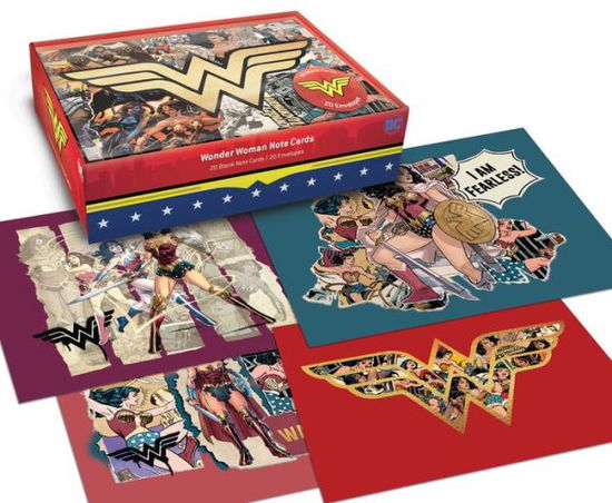 Cover for Insight Editions · DC Comics: Wonder Woman Blank Boxed Note Cards (Flashkort) (2020)