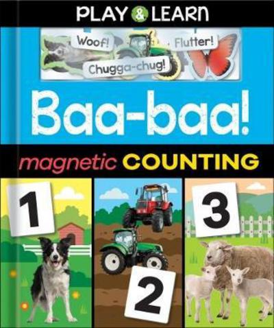 Cover for Nat Lambert · Baa-Baa! Magnetic Counting - Play &amp; Learn (Hardcover Book) (2017)