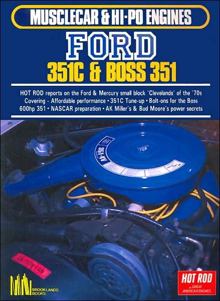 Cover for R M Clarke · Ford 351C and Boss 351 - Musclecar &amp; Hi-Po Engines (Paperback Book) (1991)