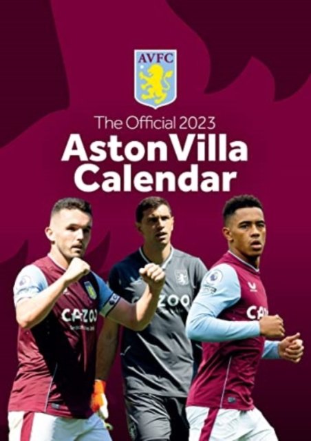 Cover for Official Aston Villa FC A3 Calendar 2023 (Calendar) (2022)