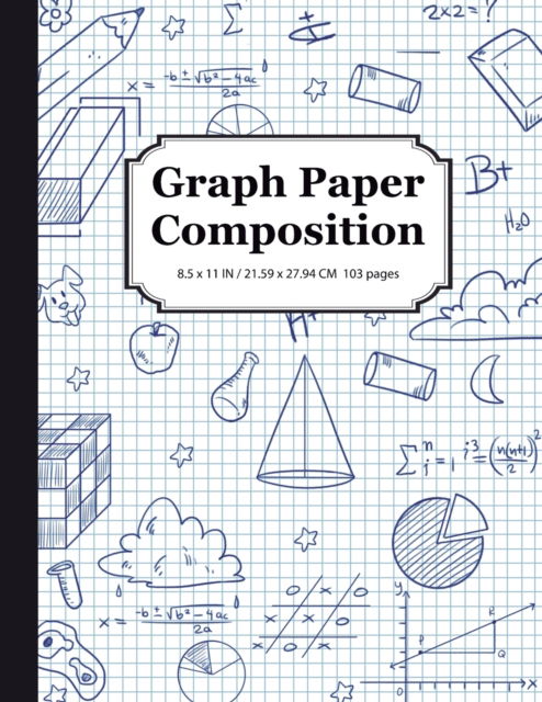 Cover for Math Wizo · Graph Paper Composition Notebook : Math &amp; Science Composition Book, Quad Ruled 5x5 Grid Paper (Paperback Book) (2020)