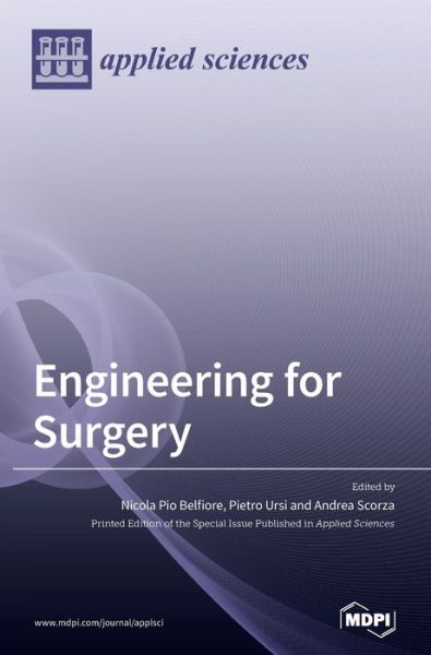 Cover for Engineering for Surgery (Hardcover Book) (2020)