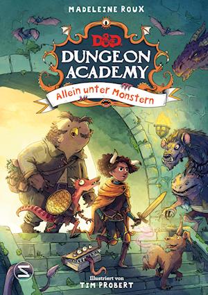 Dungeons & Dragons. Dungeon Academy - Allein unter Monstern - Madeleine Roux - Książki - Schneiderbuch - 9783505151057 - 21 lutego 2023