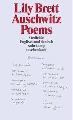 Suhrk.TB.3605 Brett.Auschwitz Poems - Lily Brett - Książki -  - 9783518456057 - 